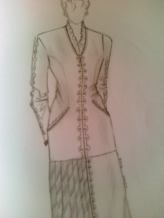 Croquis. Mode